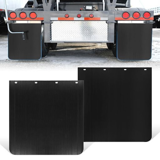 Black Truck Mud Flaps