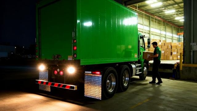 Night Driving Safety：How High-Quality Reflective Mud Flap Strips Prevent Collisions