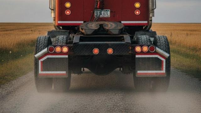 Semi-Truck Mud Flap Height Regulations for Fleet Safety