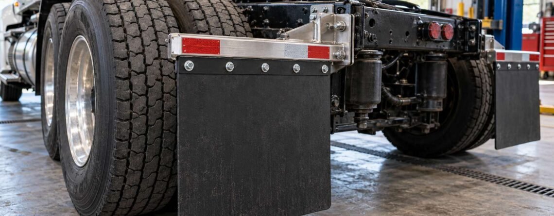 Semi Truck Mud Flap Hanger Stock Guide